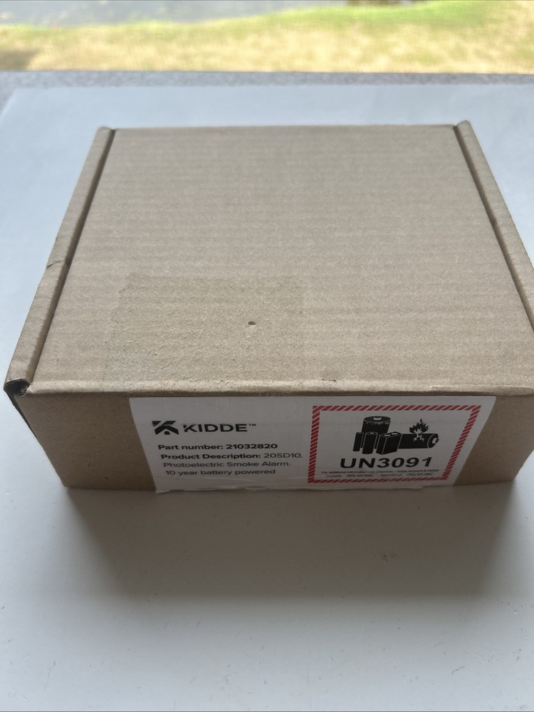 Kidde Smoke Detector, 10-Year Battery Powered, LED Warning Light Indicators