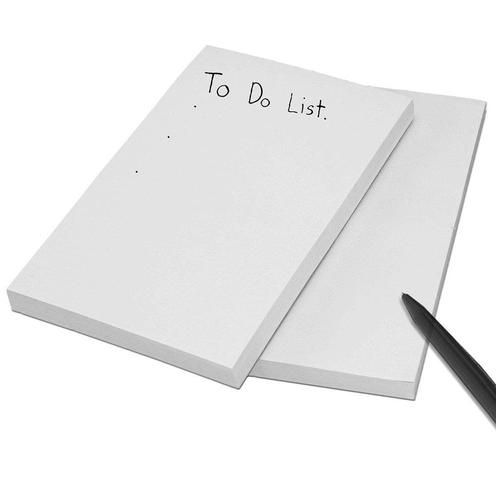 FMP Brands 10x 4x6 Note Pads, 100 Sheets Ea, Writing Scratch Memo Pad