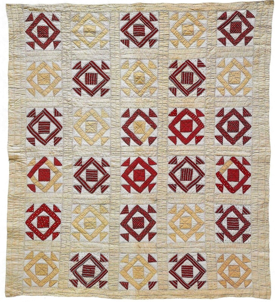 JACK - IN - THE - PULPIT  -----   PATCHWORK VINTAGE QUILT PATTERN