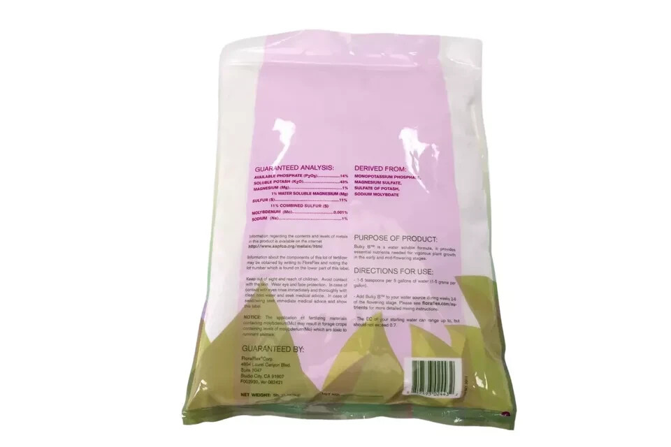 FloraFlex Nutrients Bulky B - Bloom Stimulator & Booster 5LB