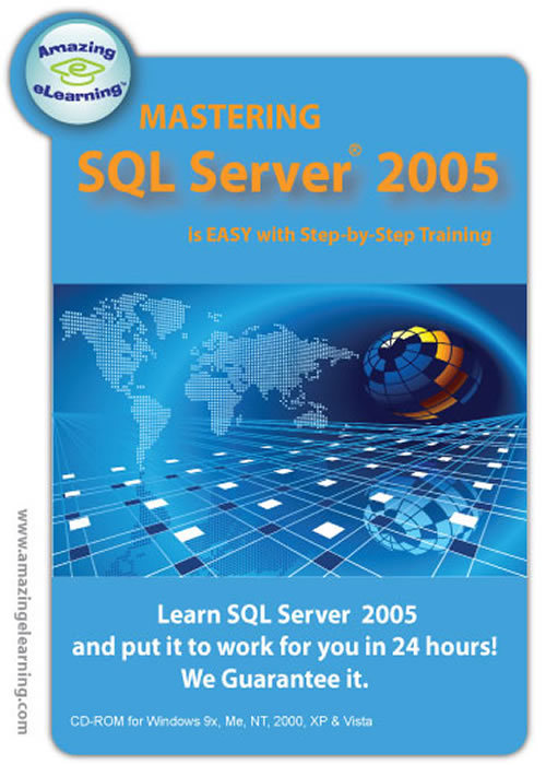 Learn Microsoft SQL Server 2005 and 2000 IT Training Tutorial - 2 CD Courses