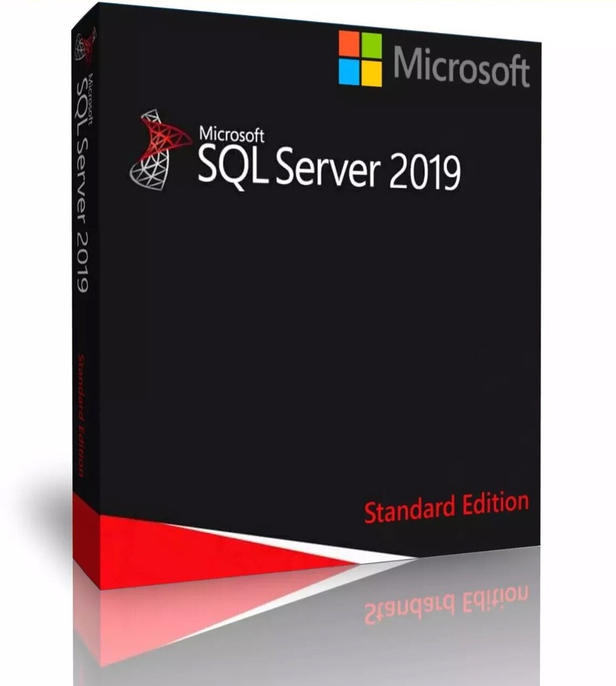 Microsoft SQL Server 2019 Standard with 4 Core License, unlimited User CALs