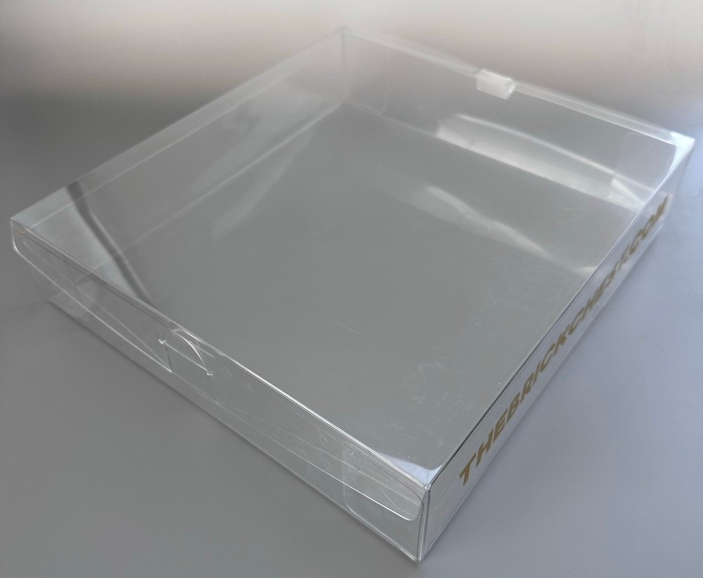 Lego Set Box Storage Protection Clear Plastic Display Case Multiple Sizes