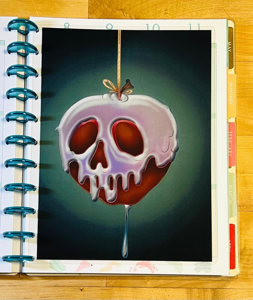 "Pick your Poison" Apple Two Sided Dashboard 4 use w BIG Happy Planner-