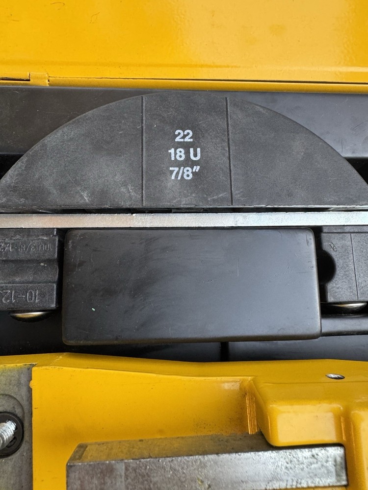 REMS bending tool / Swing set 15-18-22-12-10