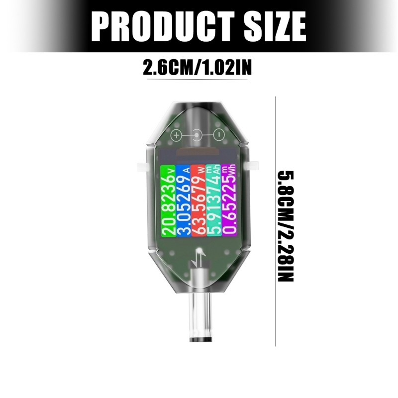 Voltage Current Tester For DIY Projects Digital Power Meter Professional