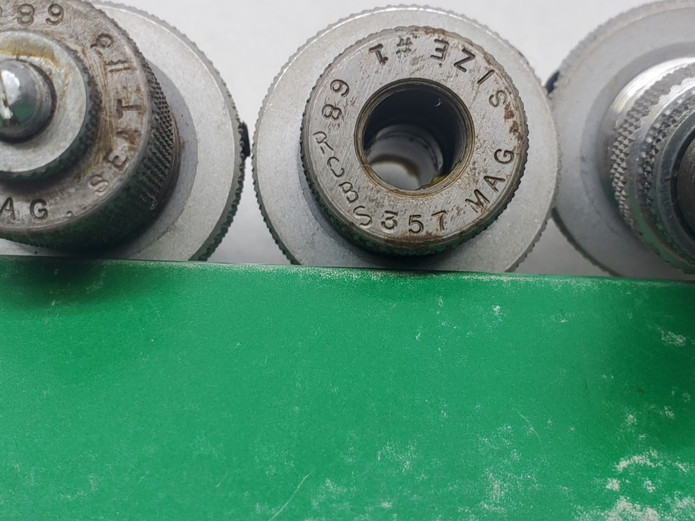 RCBS 357 mag Carbide reloading 3 die set plus 38 special