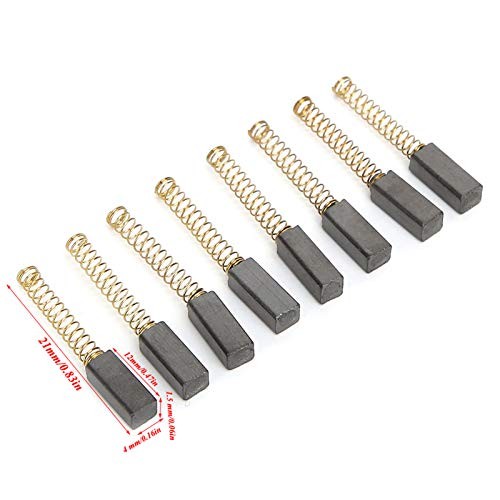 100pcs Carbon Motor Brushes Set Sewing Machine Replacement Accessories black