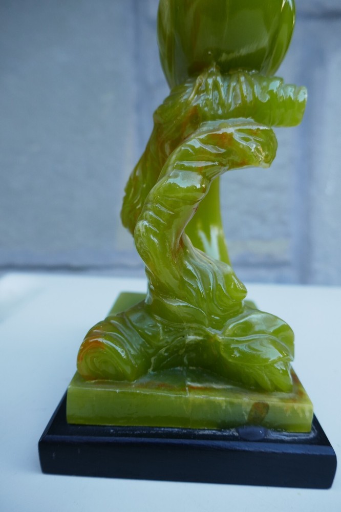 Resin parrot 1960 - Bird - shipping include