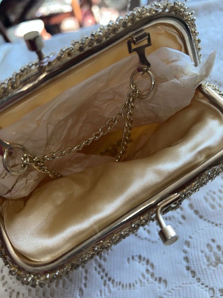 Vintage Sequence Evening Bag Fine Arts Bag Co. Dikran