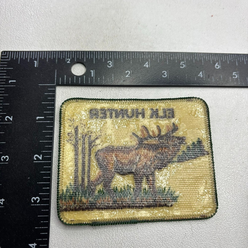 ELK HUNTER Hunting Hunt Wildlife Patch 581J
