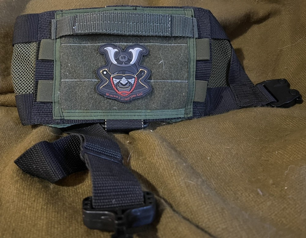 WARRIOR INDUSTRIES GREEN DOG HARNESS