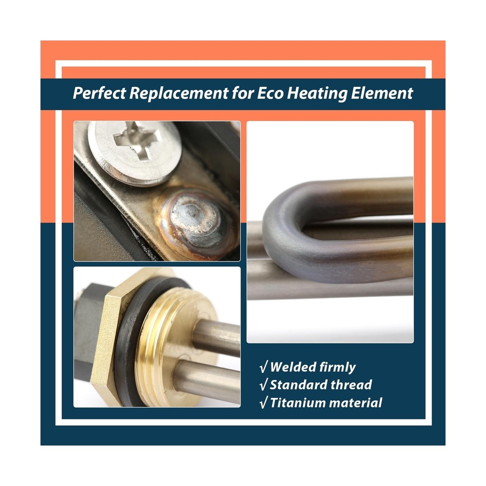 Titanium HE 90240 Heating Element 3PCS Replacement for EcoSmart ECO 18 27 36 ...