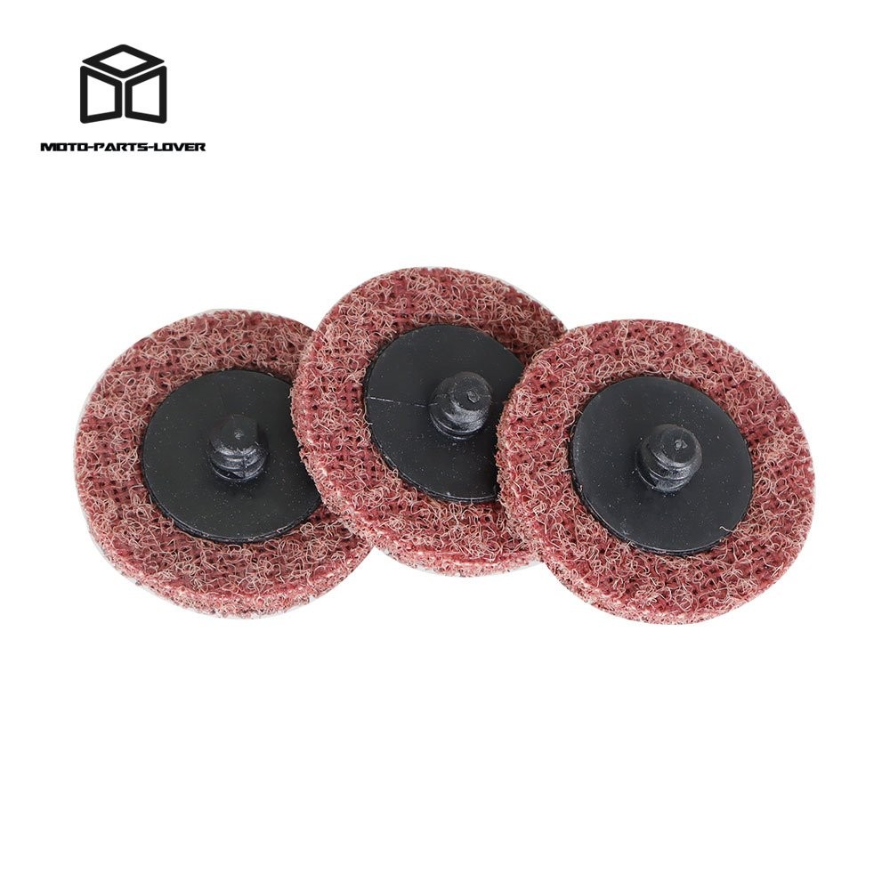 Surface Conditioning Discs Roll Lock Die Grinder Sanding Pads 50Pcs 2" Sanding