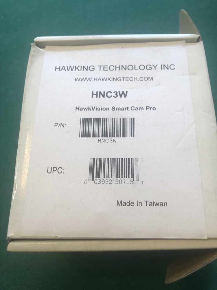 (#1) Hawking Hawkvision HNC3W Universal Smart Cam