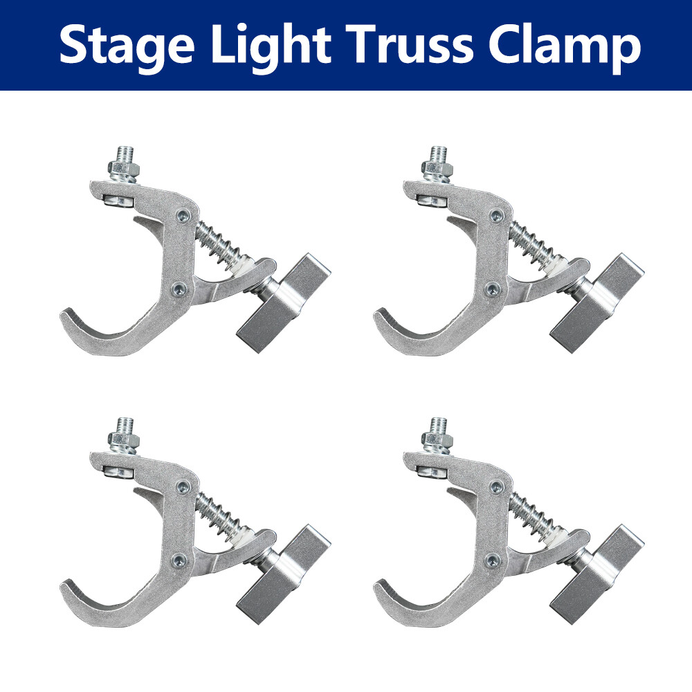 4PCS Clamp Truss Bracket Hook Clamp Stage DJ Lighting Projector Light Multi Use