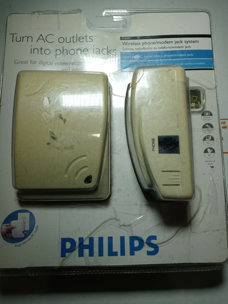 Wireless Phone/Modem Jack system By Philips