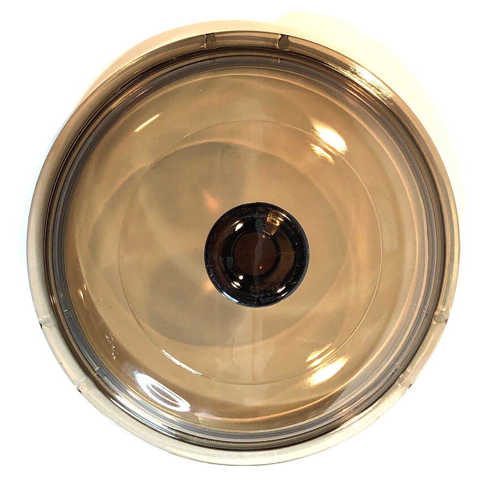 Corning Ware Lid Pyrex Visions Amber Replacement 6.75" V-1-C. GUC