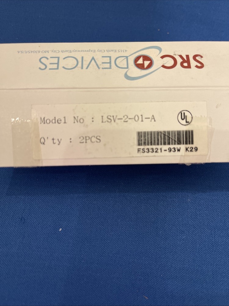 SRC DEVICES LSV-2-01-A LIQUID LEVEL SENSOR