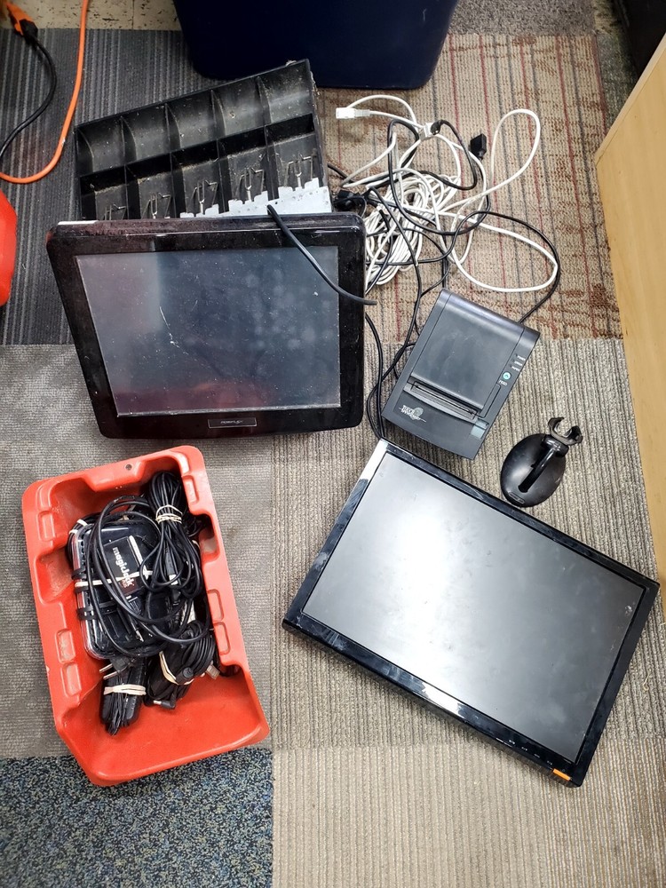 Old Posiflex POS System and Accessories