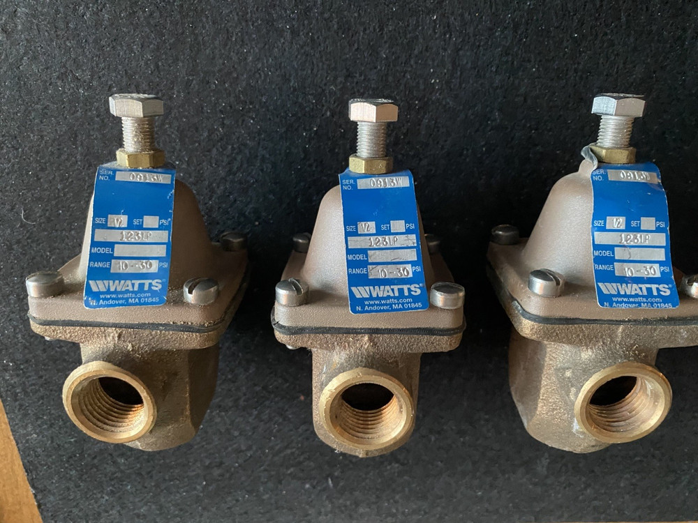 3 Watts 1/2'' Water Pressure Regulatos Range 10-30