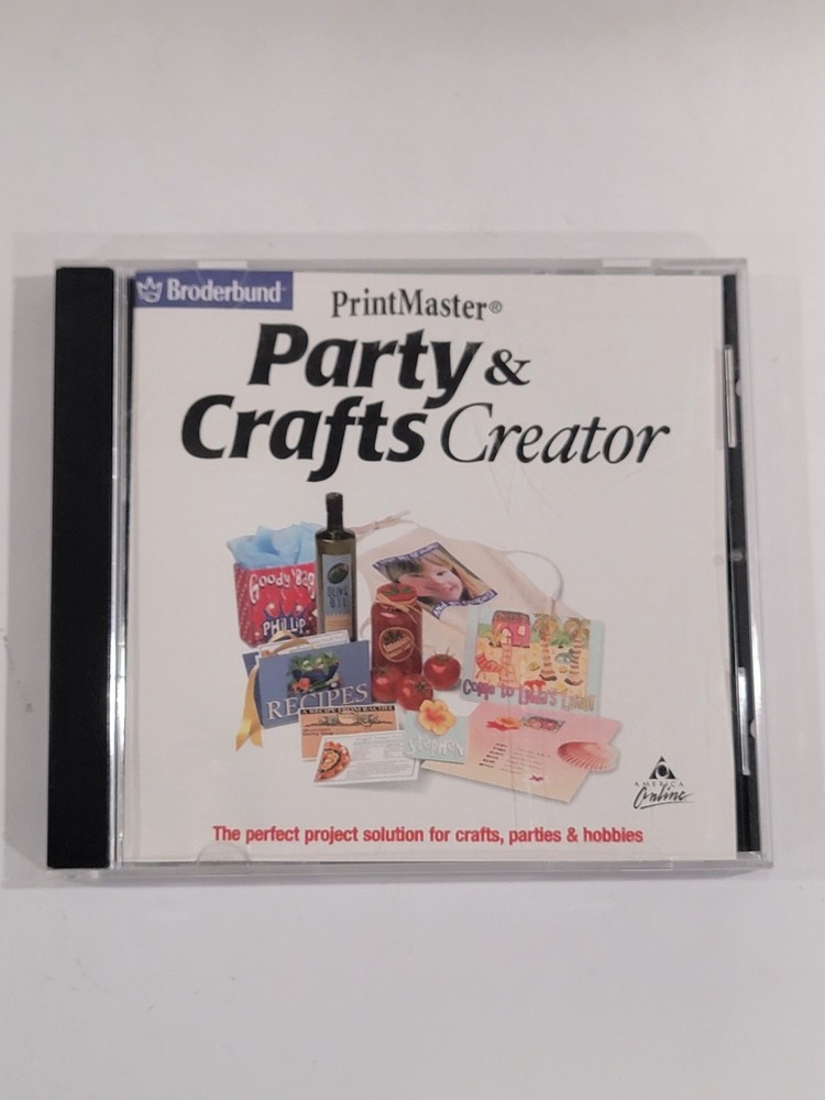 PrintMaster PARTY & CRAFTS CREATOR Windows 95/98/2000 | PC CD-ROM