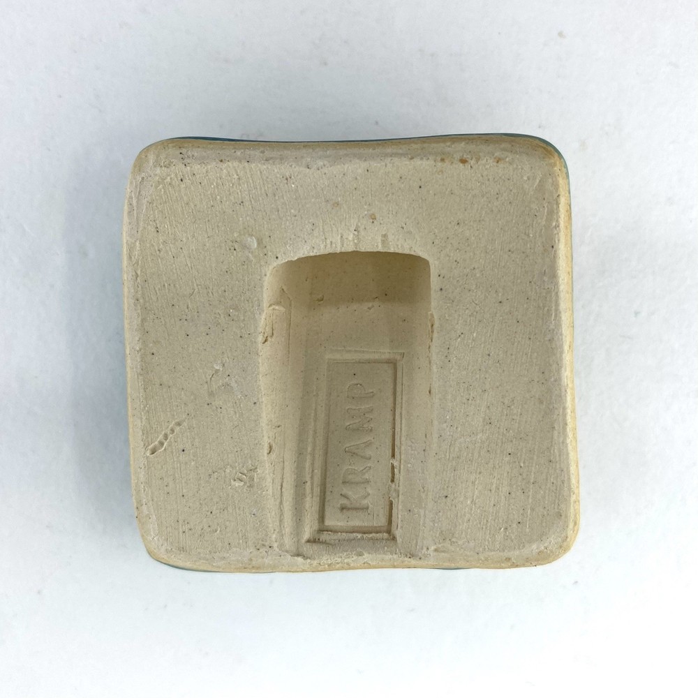 First Flake 2x2" Ceramic Art Tile by Gretchen Kramp