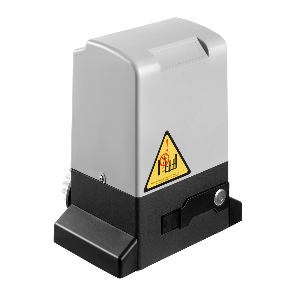 Motorized Sliding Gate Operator Electric Gate Opener W/ Remote Control 750W