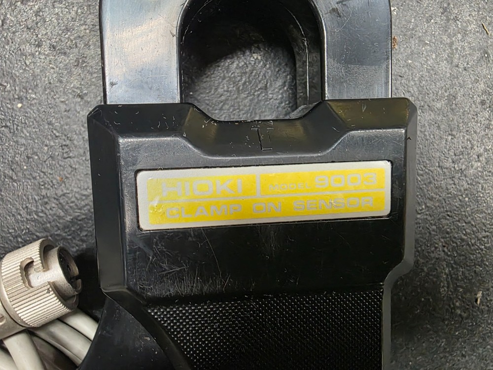 Hioki 9003 Clamp On Sensor – Current Probe with Cable