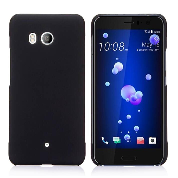 For HTC U11 Smooth Thin Matte Rubberized hard case back Shell cover