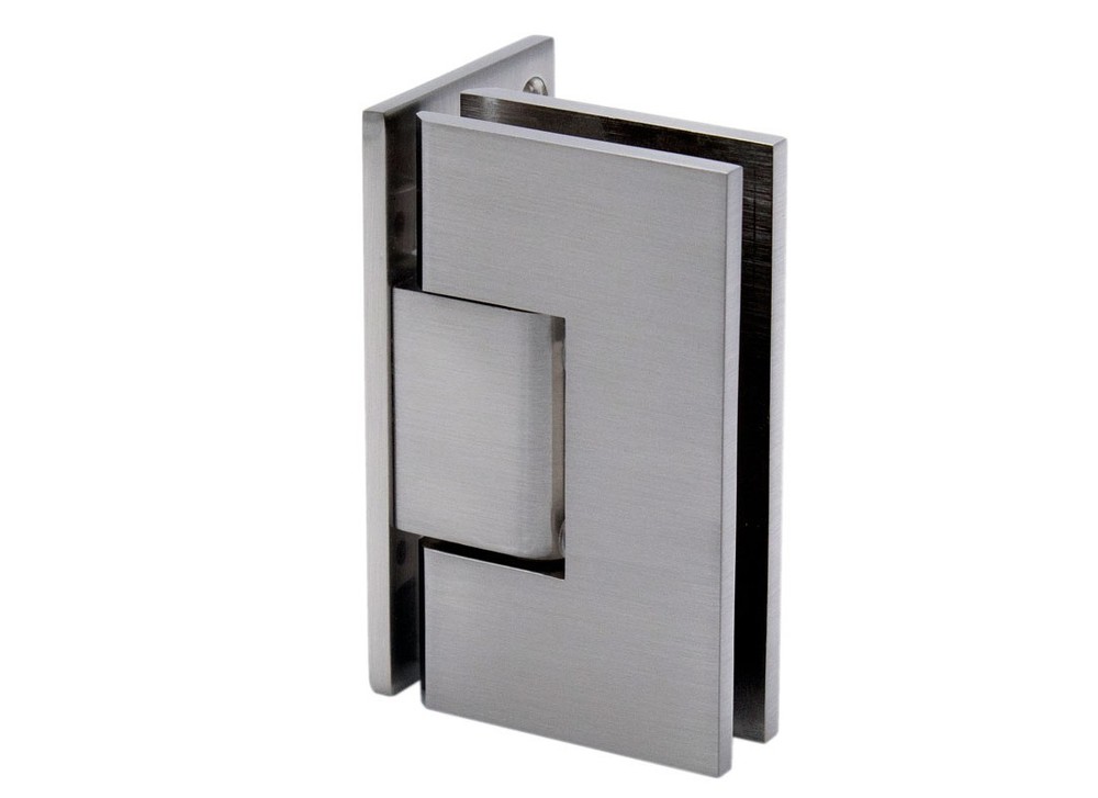 Glendale Series Wall Mount Hinge - Offset Back Plate - Brushed Nickel