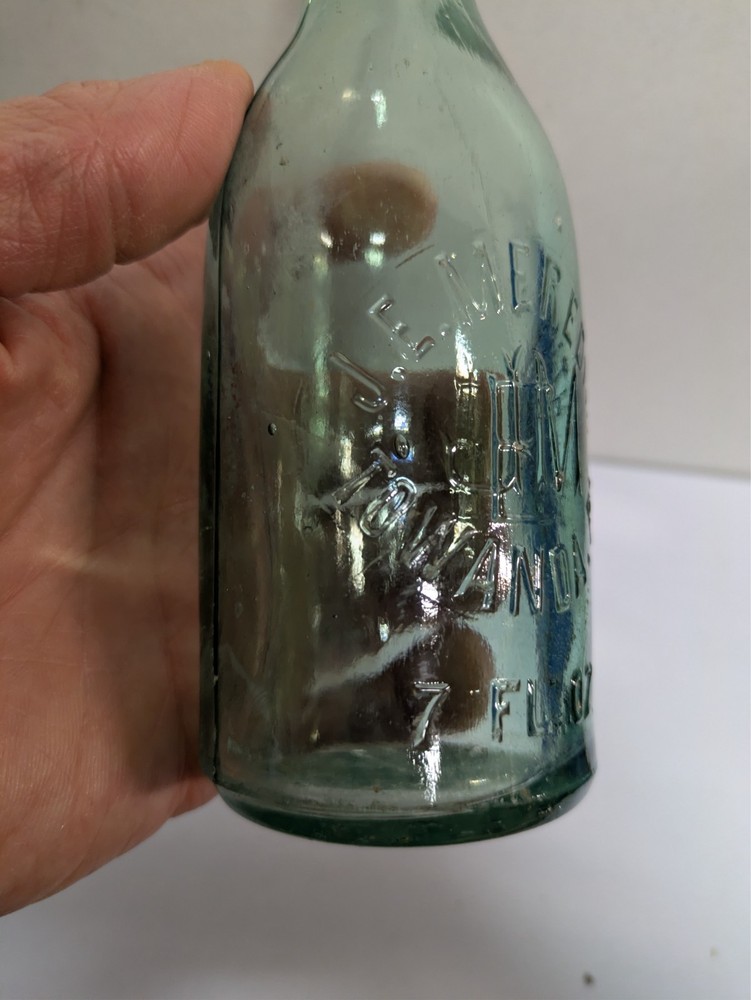 7oz J. E. Meredith Bottle, Towanda PA