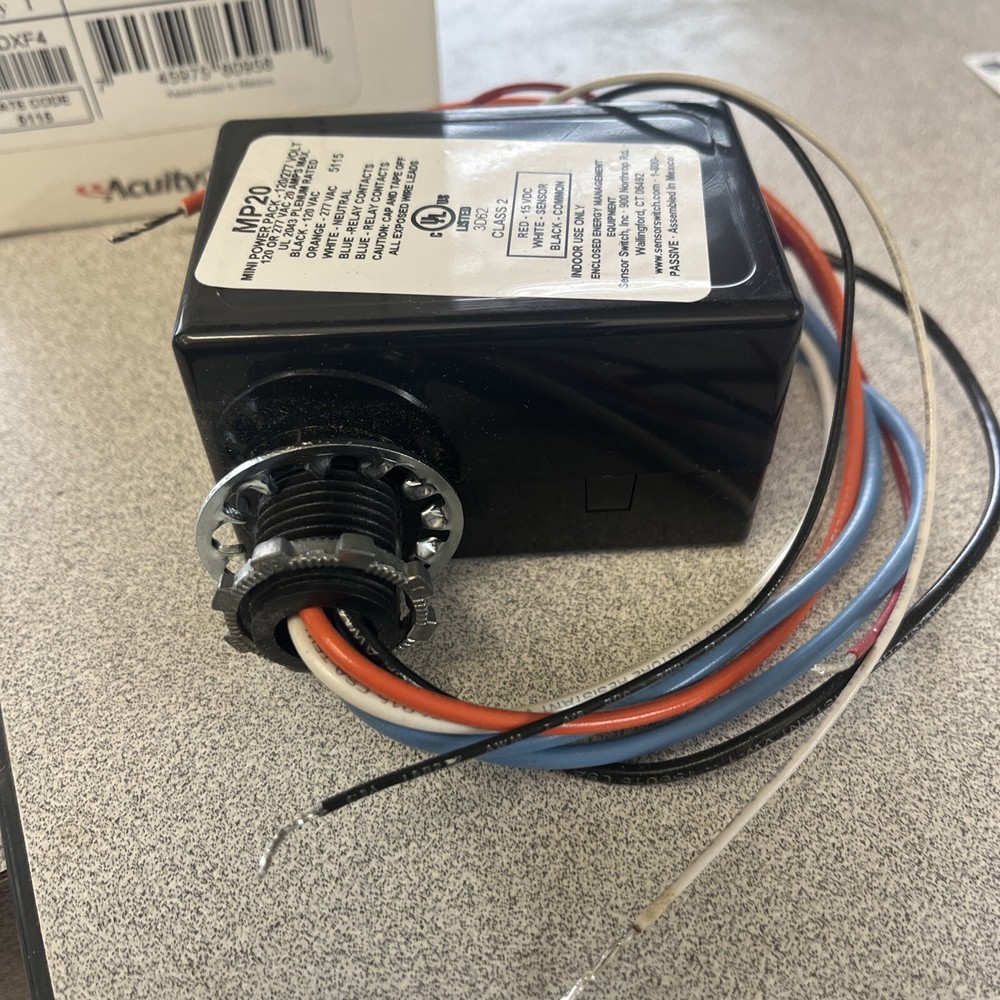 Sensor Switch MP20 Motion Detector - Black 184CHG