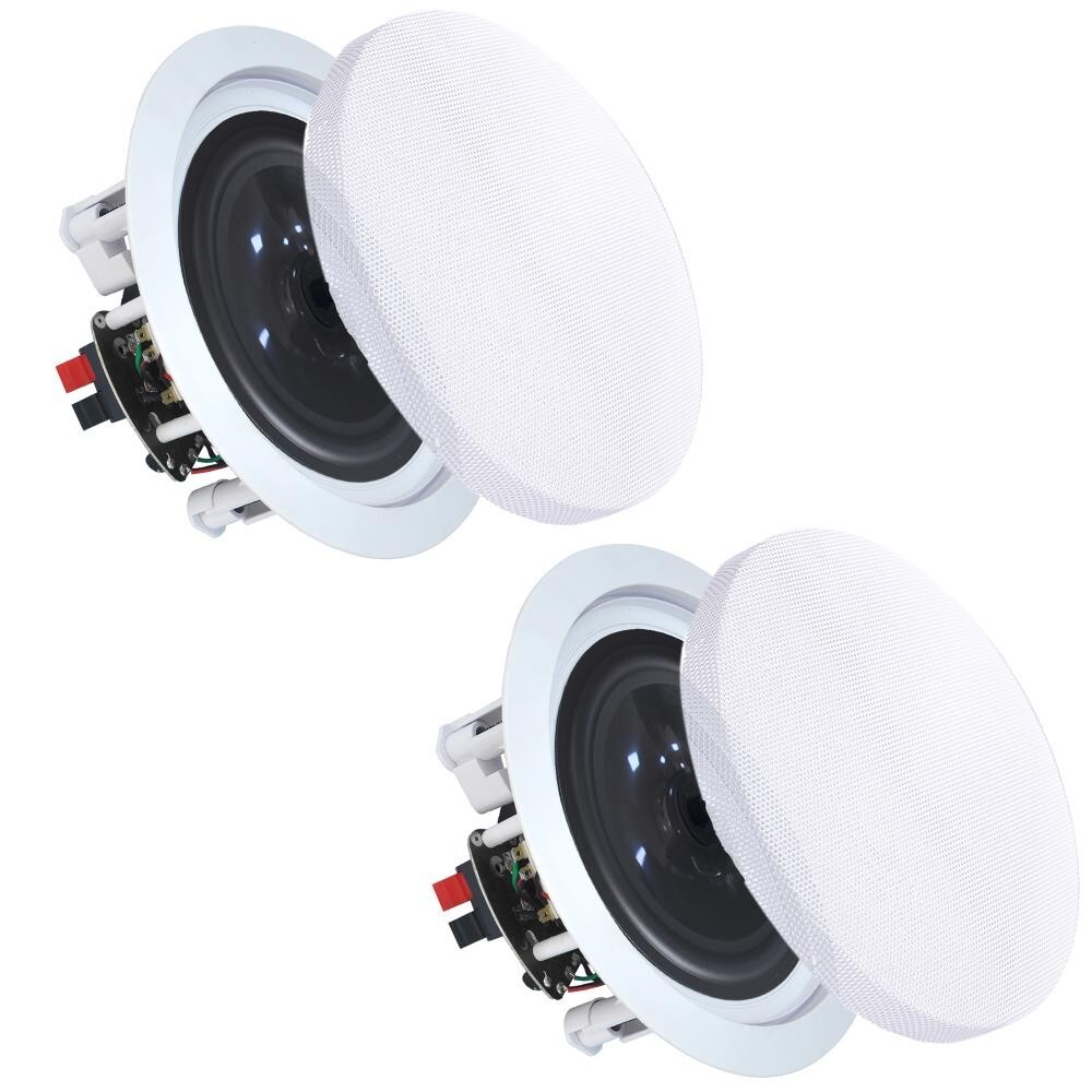 Home Theater System-1000 W Bluetooth Amplifier, 4x8" Ceiling Speakers, Wire