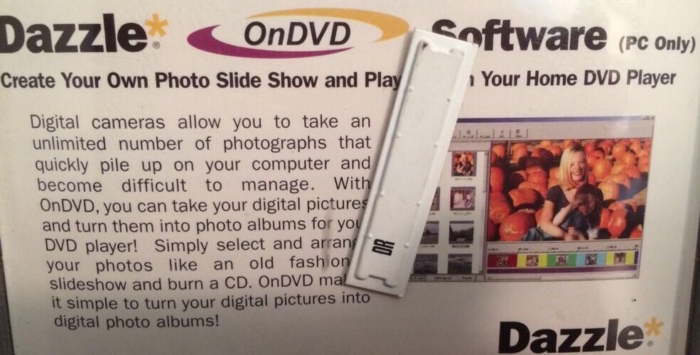 Dazzle Compact Flash Reader/Writer Digital Media Reader Software DM-8000 NEW