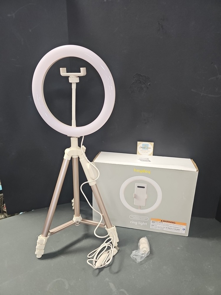 Ring Light with Tripod - heyday Stone White,