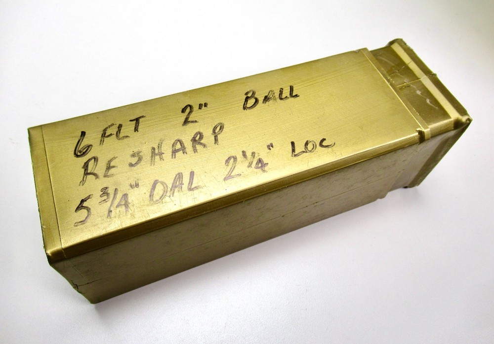 2" - 6 Flute Ball End Mill