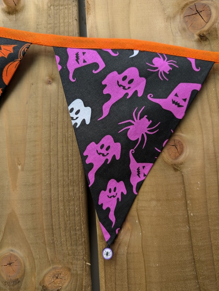 Handmade Halloween Bunting