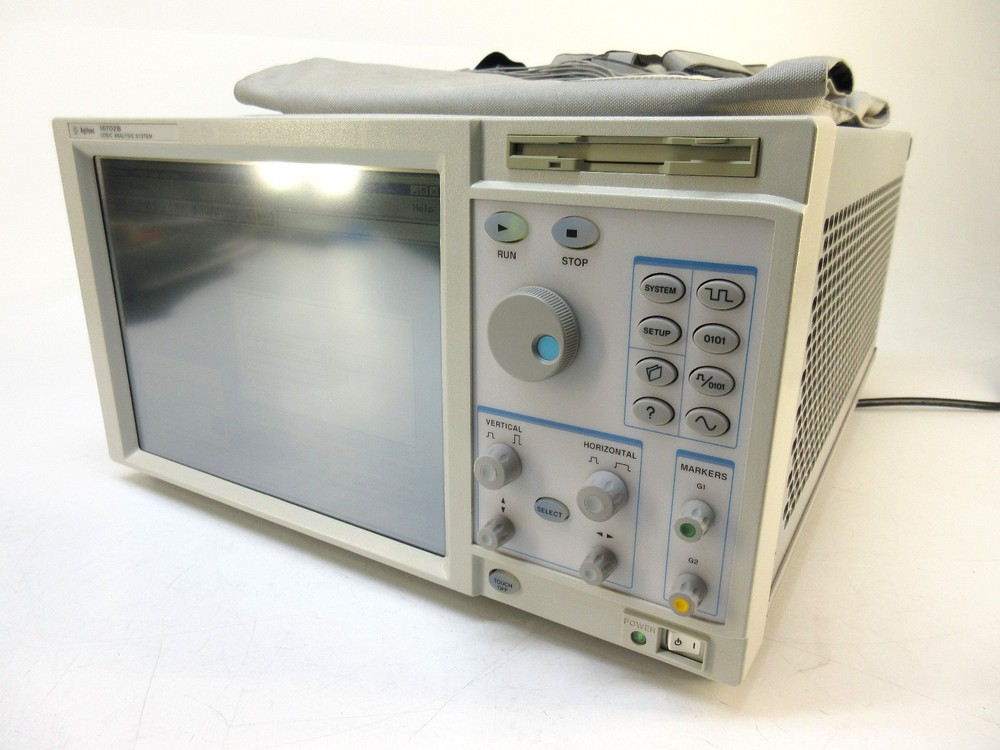 Agilent 16702B Logic Analyzer Analysis System w/ Opt # 003 and 2x 16717A Modules