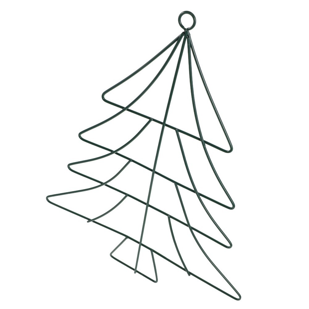 Christmas Tree Yard Decoration Wreath Making Supplies Tool Home Form