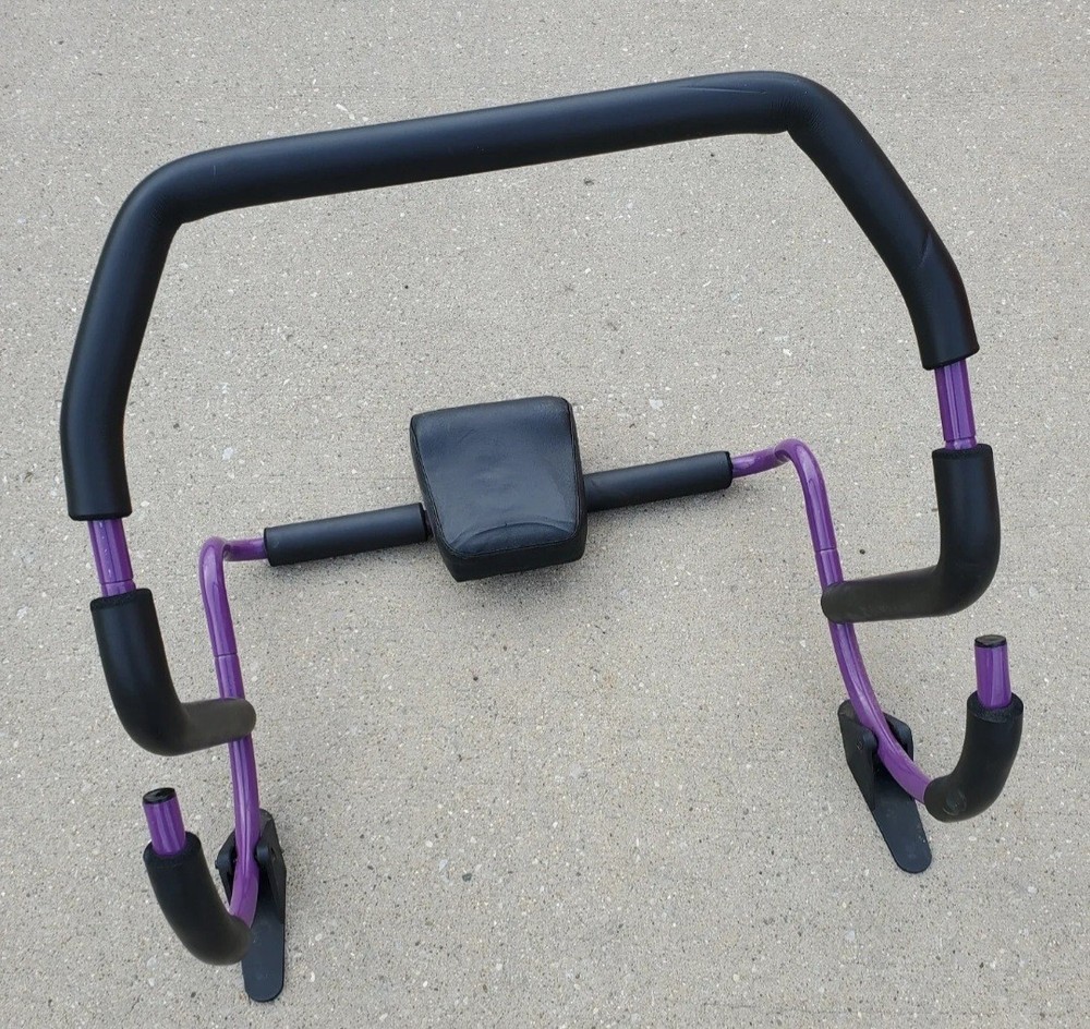 Original Purple Ab Roller Plus Crunch Rocker For Abdominal Exercise Stabilizer