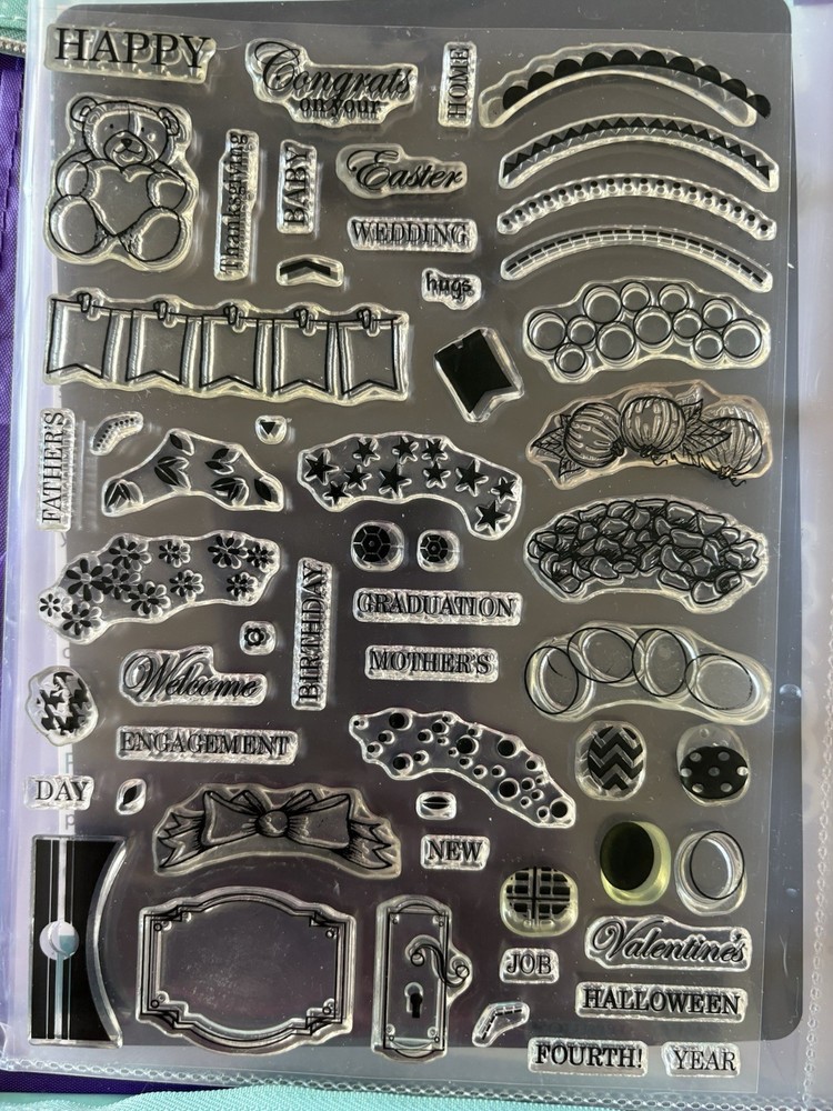 Docrafts Binder, Stamps And Dies