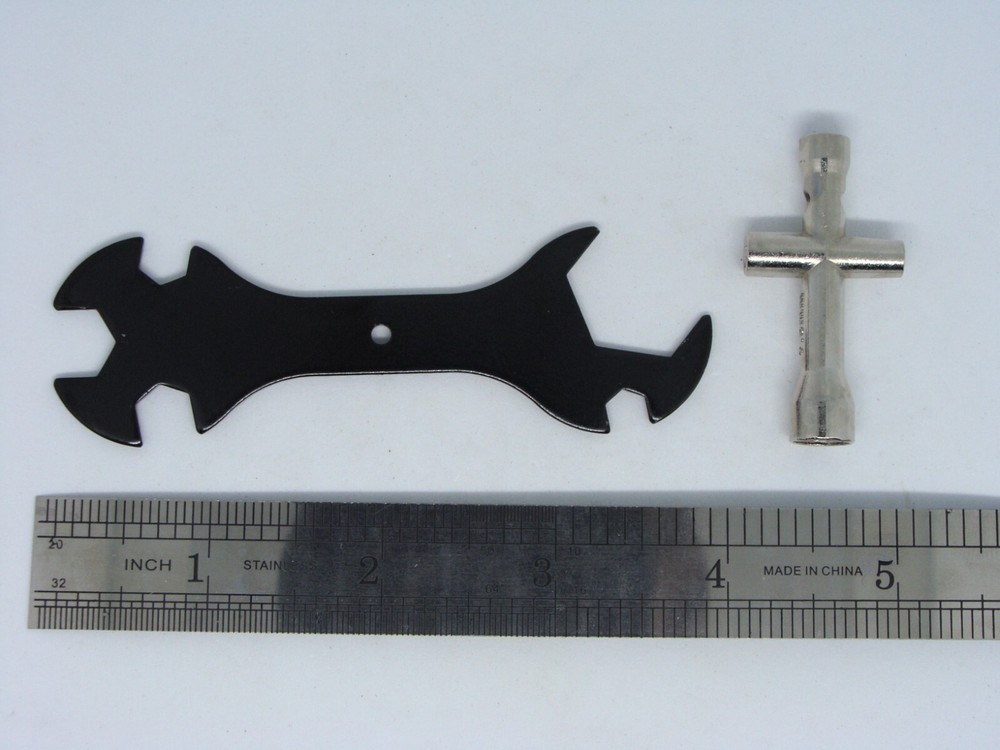 3D Printer Multi Function Kit Cleaning Tools Cross Socket Nozzle Wrench MK8 MK10