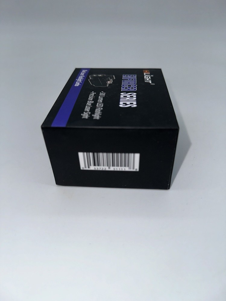 HILIGHT Enforcer Series Tactical LED Flashlight and Blue Laser Combo