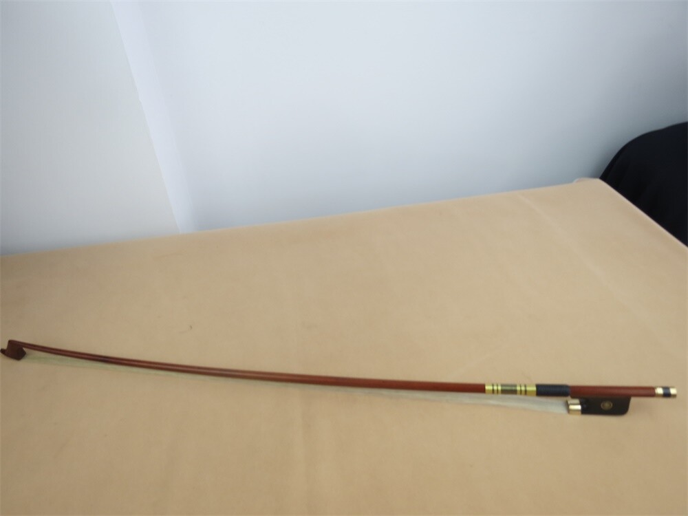 2pcs Advanced Pernambuco round Stick copper parts cello bow 4/4 Copper Mounted