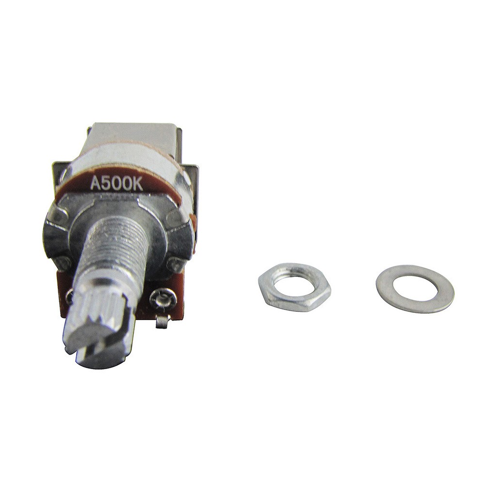 10pcs A500K Push Pull Potentiometer Pots Volume Tone Control Long Split Shaft
