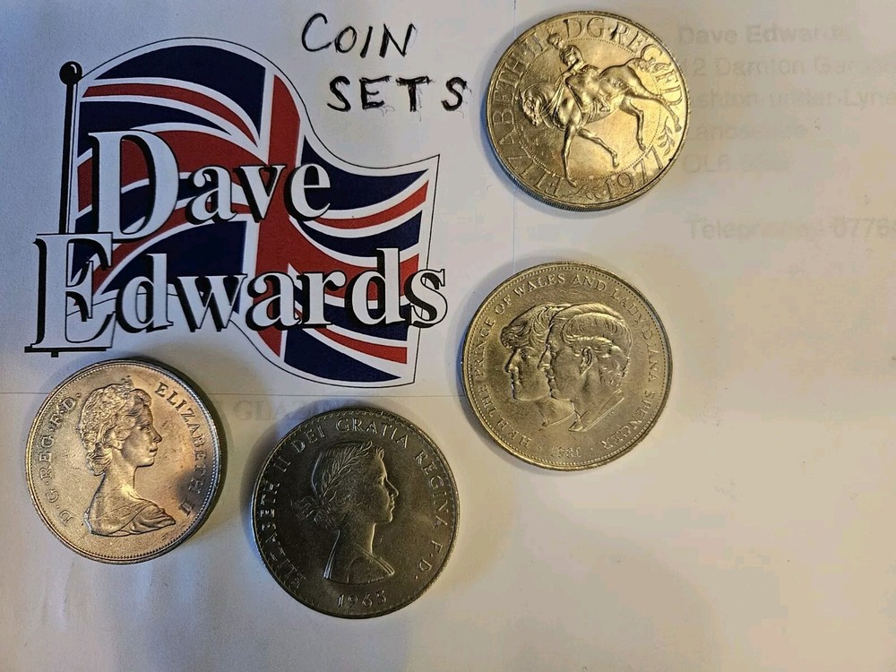 Pre decimal British coin sets