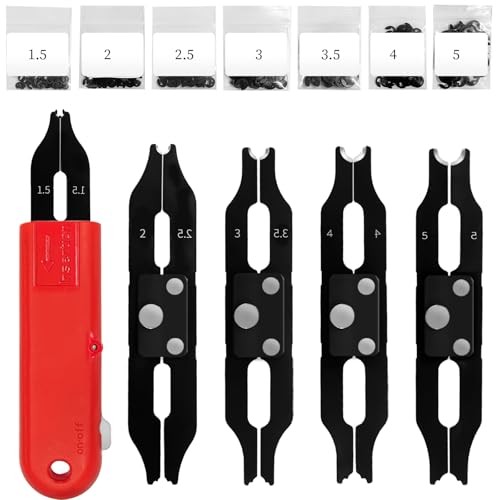 E Clips Assortment Kit with Removal and Installation E Clip Tool - E Clips