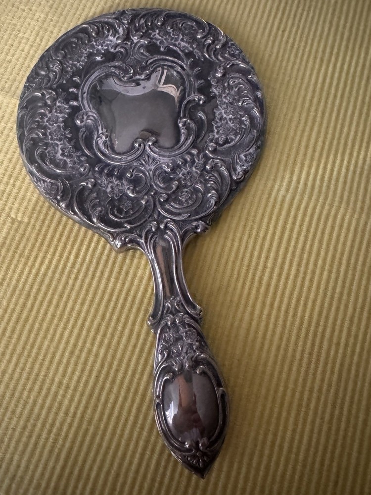 Mirror Vintage Silver Plated