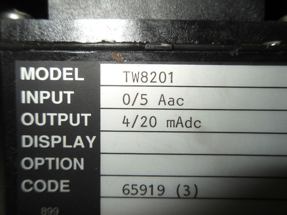 Wilkerson Instrument TW8201 Transmitter